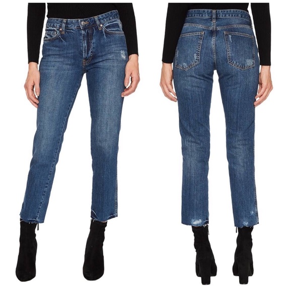 Free People Denim - NWT Free People Slim Fit Boyfriend Jeans